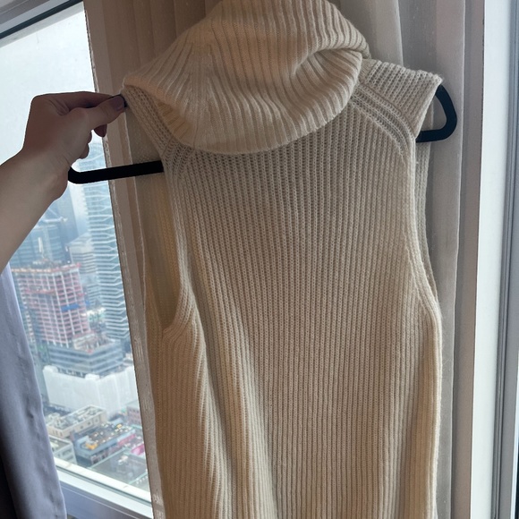 MICHAEL Michael Kors Cowl Neck Sleeveless Sweater - Picture 6 of 9